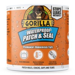 Gorilla Waterproof Patch & Seal Tape tömítőszalag – vízálló, erős ragasztószalag lyukak, rések, repedések javításához