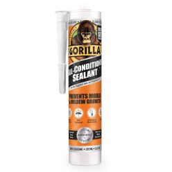   Gorilla SEALANT CLEAR Átlátszó Szilikon Tömítő 30perc 295ml