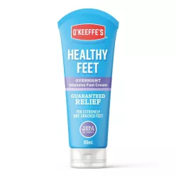 O’Keeffe’s Healthy Feet Overnight intenzív éjszakai lábkrém száraz és repedezett bőrre, 80 ml