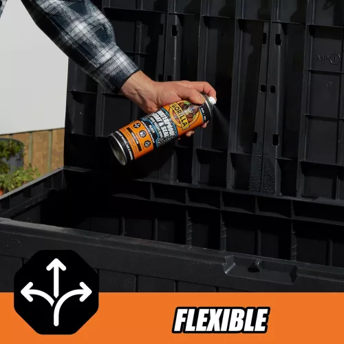 Gorilla Coat & Seal spray felvitele rugalmas felületre