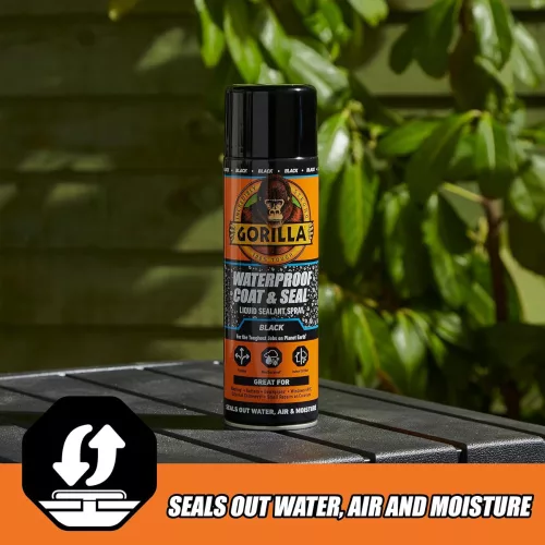 Gorilla Coat & Seal spray tömítés víz, levegő és nedvesség ellen