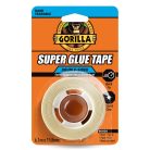 Gorilla SUPER GLUE Tape Kristálytiszta Kétoldalas Ragasztószalag 15,8mm x 6,1m