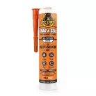 Gorilla Grab & Seal Két az Egyben Hibrid Tömítő és Ragasztó – 290 ml Fehér, vízálló, penészálló, extrém hőmérsékletnek ellenálló, beltéri és kültéri használatra.