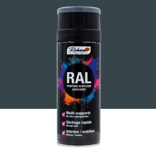 RICHARD Oldószeres AKRIL FESTÉK SPRAY RAL7015 Palaszürke