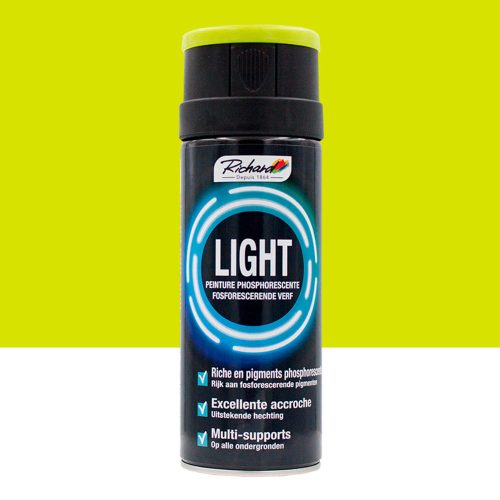 RICHARD LIGHT FOSZFORESZKÁLÓ Oldószeres AKRIL FESTÉK SPRAY 