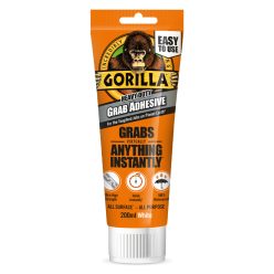 Gorilla Építési ragasztóGorilla Heavy Duty Grab 200 ml tubus önállóan