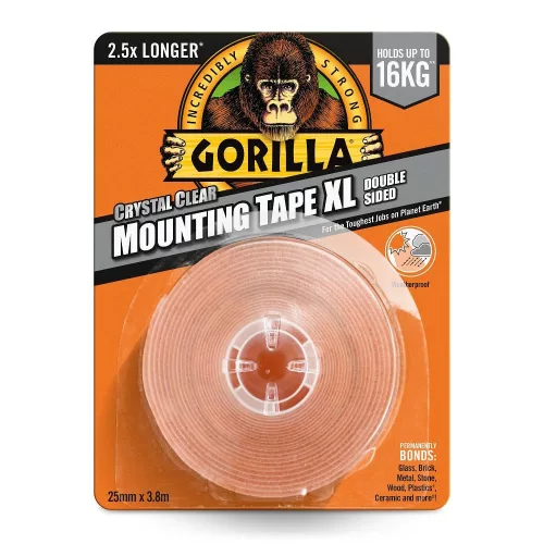 Gorilla Mounting Tape XL kétoldalas extra erős ragasztószalag csomagolása