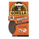 Gorilla Tape Black Handy Roll 9 m x 25 mm fekete ragasztószalag csomagolása elölről nézve