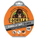 Gorilla Tape Silver 32 m x 48 mm szürke ragasztószalag csomagolása kültéri és beltéri javításra