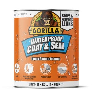   Gorilla Coat & Seal Vízálló Bevonat és Tömítő Fehér 473ml