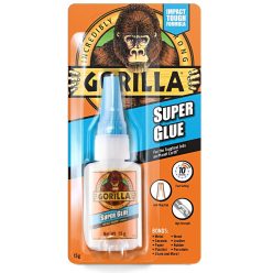 Gorilla Super Glue 15g pillanatragasztó csomagolás – gyors, extra erős ragasztó nagy kiszerelésben