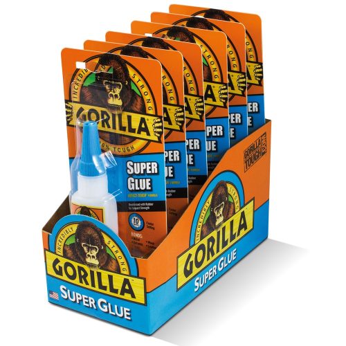 Gorilla Super Glue 15g boltba kihelyezhető gyűjtőcsomag – több darabos kiszerelés kereskedelmi használatra