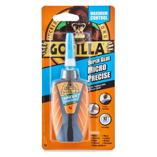 Gorilla Super Glue Micro Precíziós Pillanatragasztó 5gramm 