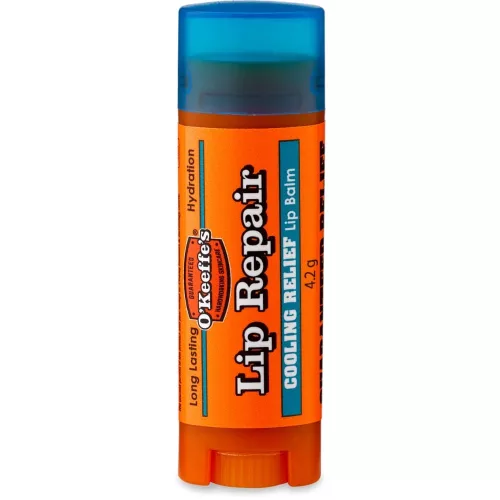 O’Keeffe’s Lip Repair Cooling Relief hűsítő ajakbalzsam stift száraz és kicserepesedett ajkakra