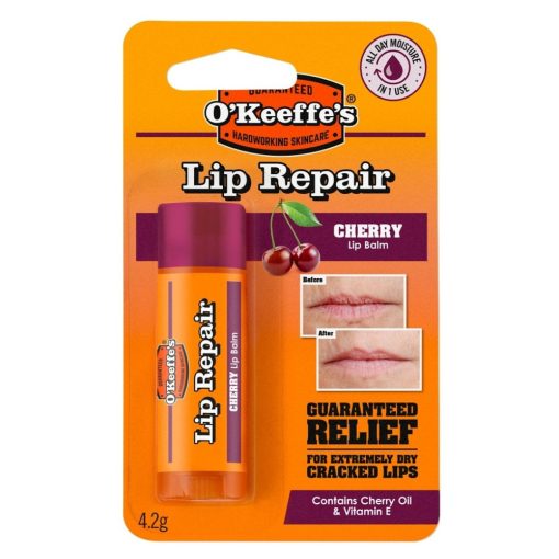 Okeeffes Lip Repair CHERRY cseresznyés ajakápoló stift 4,2g