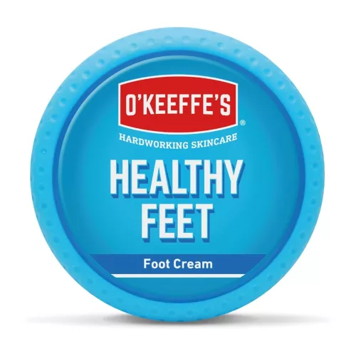 OKeeffes Healthy Feet Foot Cream for Dry, Cracked Heels – 91 g Jar