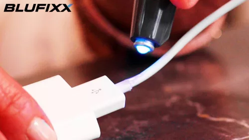 Blufixx PW fényre megkeményedő javító gél szett - műanyag és fa anyagokhoz 6ml
