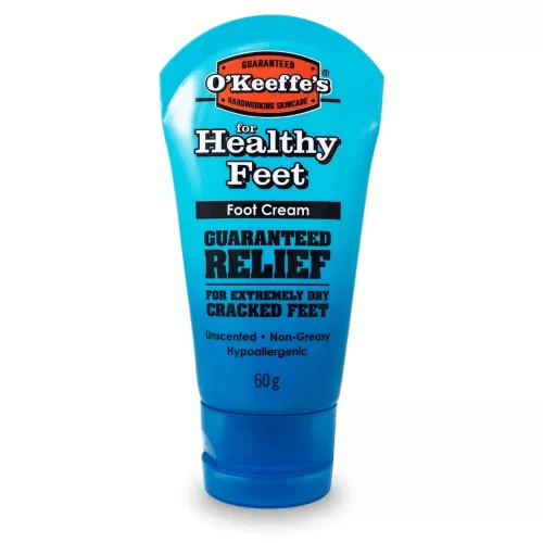 O’Keeffe’s Healthy Feet Moisturising Foot Cream for Dry, Cracked Heels – Tube 60 g