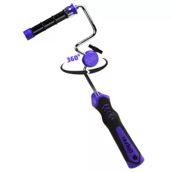 Blue Dolphin 360 fokban forgó festőhenger nyél 10 cm mini festőhengerhez