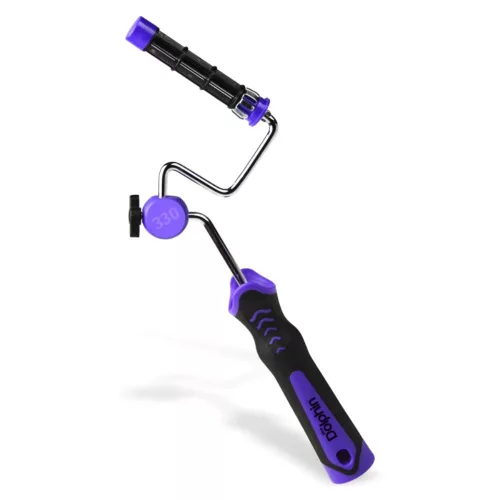 360 fokban forgó festőhenger nyél fej működése, állítható festőhenger tartó