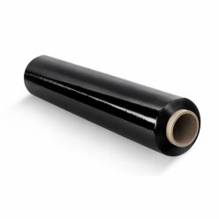 Blue Dolphin fekete stretch (sztreccs) raklapfólia – csomagolás nélküli kézi tekercs