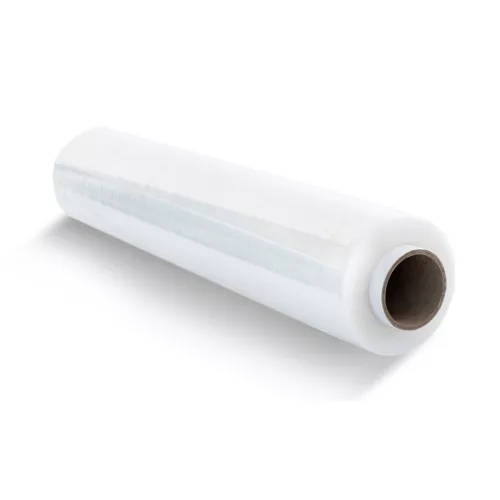 Blue Dolphin transparent stretch pallet film 23 micron, 500 mm – manual film for pallet wrapping