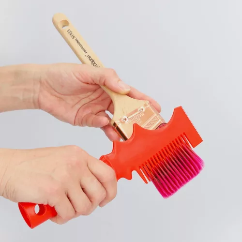 Blue Dolphin 5-in-1 Multi-Purpose Painter’s Tool - For Cleaning Brushes, Rollers & Tape