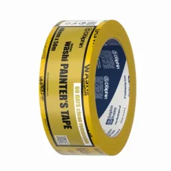 Blue Dolphin Washi Ultra Premium festő és maszkolószalag 48 mm x 50 m sárga színben, tiszta eltávolítással