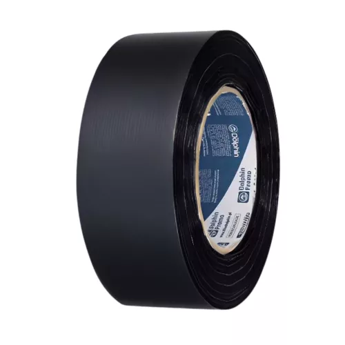 Blue Dolphin Duct Tape Adhesive Tape Black 190 micron 48 mm × 50 m