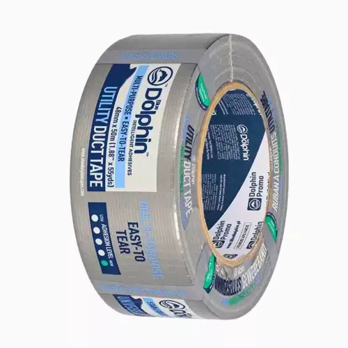 Blue Dolphin Utility Duct Tape Adhesive Tape Grey 150 microns 48 mm × 50 m