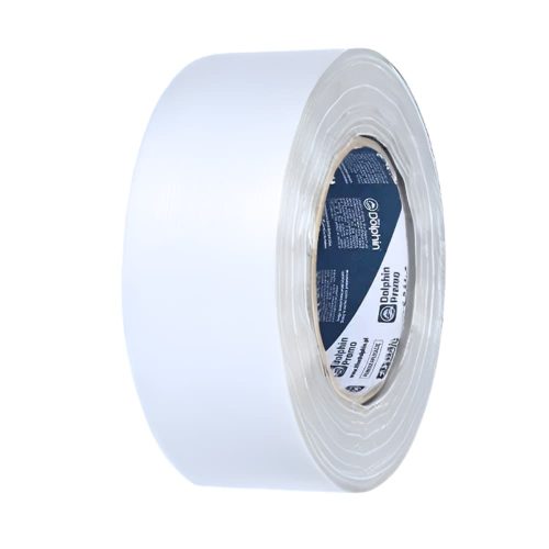 Blue Dolphin Duct Tape fehér ragasztószalag 190 mikron vastagságban, 48 mm széles, 50 méteres tekercs – csomagolt termék