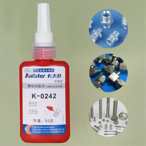 KAFUTER® Threadlocker K-0242 Csavarrögzítő Közepes Szilárdságú 50ml