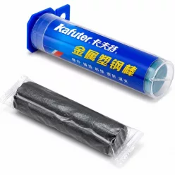 Kafuter K9117 kétkomponensű epoxi gyurma 50 g eredeti csomagolásban fémjavító acélgyurma