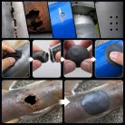Kafuter K9117 epoxi acélgyurma fémek, repedések és rozsdás felületek tartós javításához