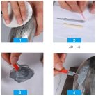 KAFUTER® Metal Repair Epoxy Putty K9119 Kétkomponensű Acéltöltésű Epoxy Gitt 100g
