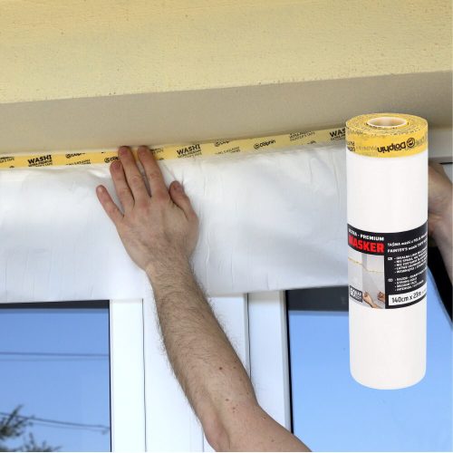 Blue Dolphin Masker Washi elektrosztatikus maszkoló fólia 140cm mennyezet és fal festés közben