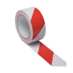   EuroTape/Dalpo padlójelölő ragasztószalag 48mmX33m piros/fehér 