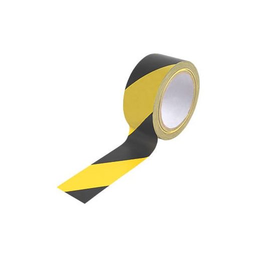 EuroTape padlójelölő ragasztószalag 48mmX33m sárga/fekete