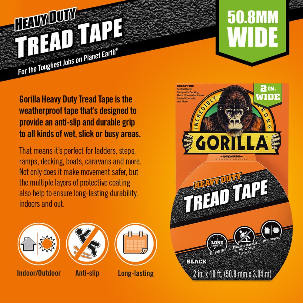 Gorilla Tread Tape Technical Sheet
