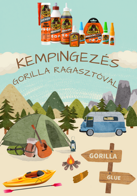 Kempingezés: Svájci bicska helyett Gorilla Glue a túlélésért